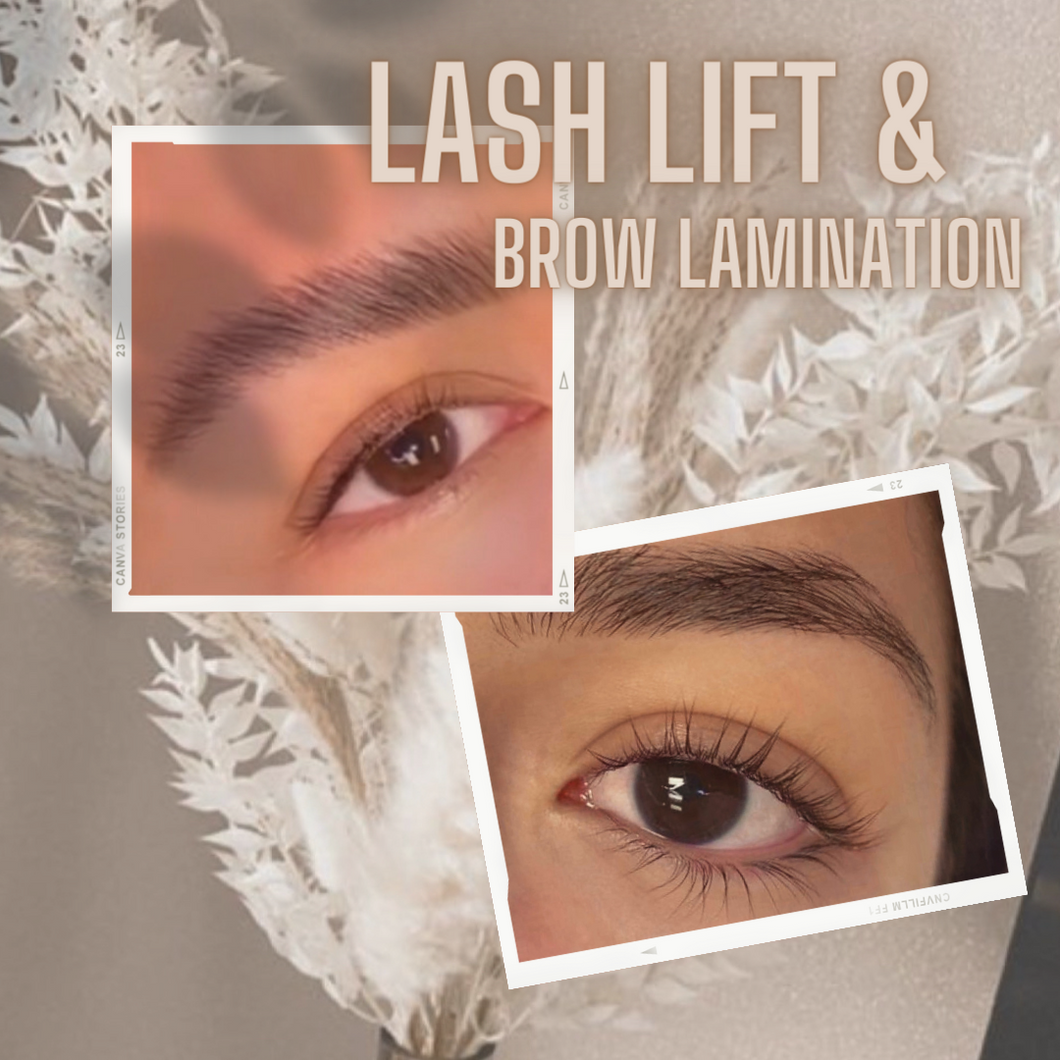 Lash lift + Brow Lamination class